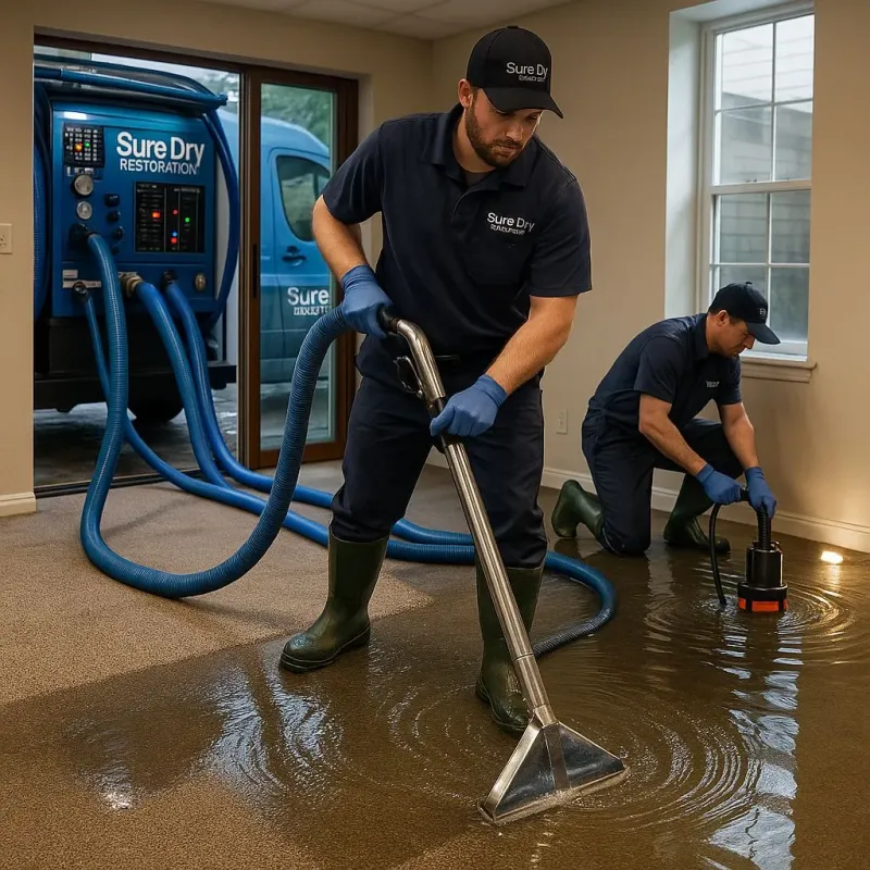 Water Extraction and Removal process in Patton Village, TX
